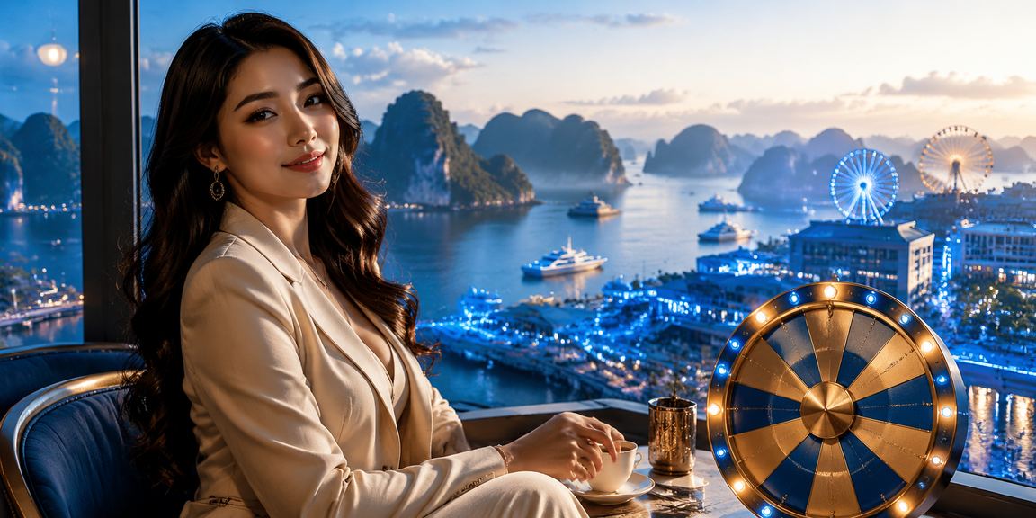 Quay số may mắn tại Hạ Long Bay – người chơi hytw3596 thưởng thức cà phê Việt